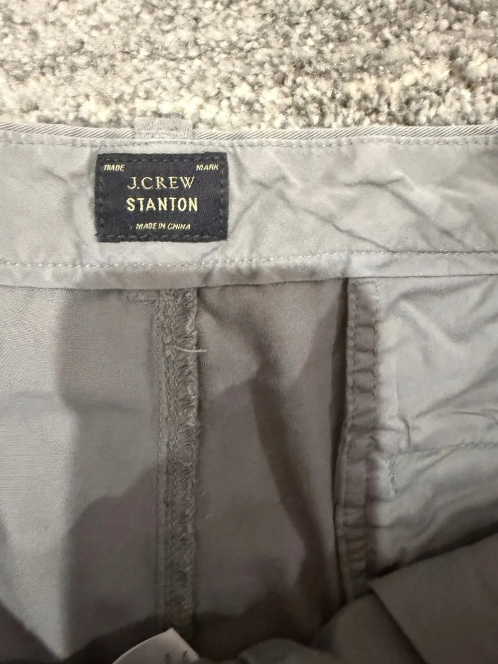 J. Crew Mens Shorts Gray Size 34